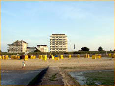 Haus Pacific vom Strand